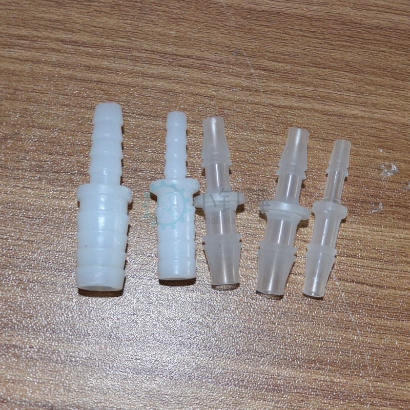 鱼缸水泵配件塑料 转换接头 软管连接水管接头 6mm转8mm变径直通