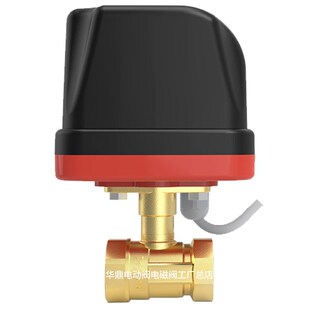三线两控 全铜电动球阀220v12v电动管道水阀出水开关24v4分6分1寸