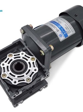 220V 60-300W交流减速电机 RV040蜗轮蜗杆减速机中空直角调速电机