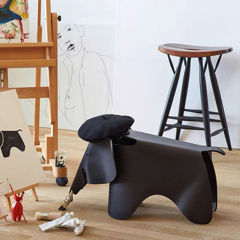 瑞士进口Vitra伊姆斯小象椅凳子儿童椅凳子装饰摆件模型玩具礼物