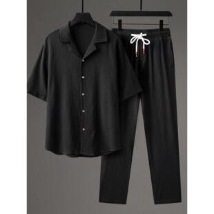 Daily 套装 天呐 盐系男友风亚麻休闲运动短袖 宝藏工厂推荐 Home