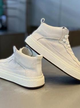 店主强推新款！Minimalism Aquaman高帮休闲鞋男软底小白鞋百搭软