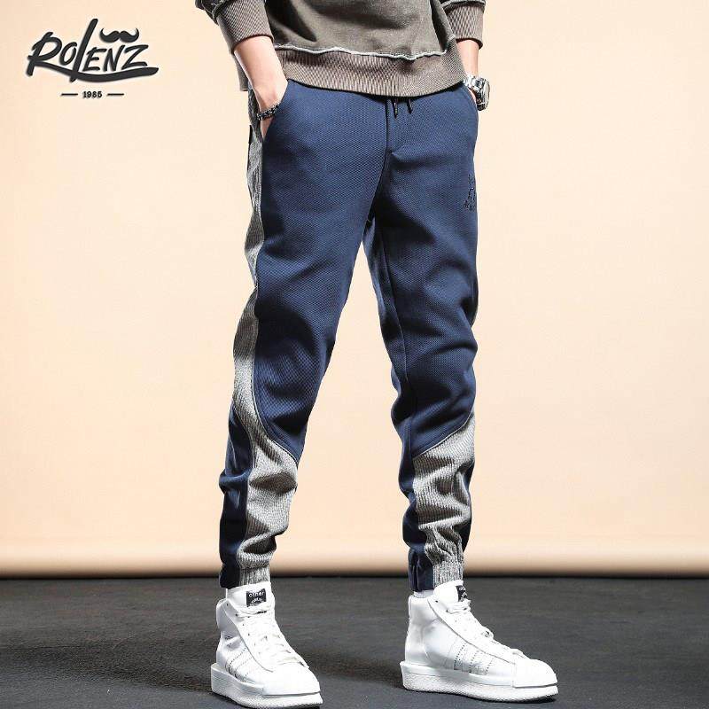 ROLENZ重磅卫裤新款男宽松休闲裤时尚潮牌束脚运动裤款重磅长卫裤,男装,休闲裤,淘宝优惠券,粉丝福利购,淘宝优惠卷
