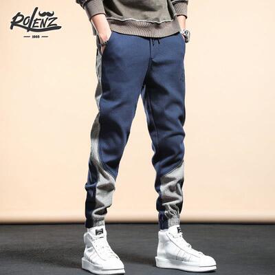 ROLENZ重磅卫裤新款男宽松休闲裤时尚潮牌束脚运动裤款重磅长卫裤
