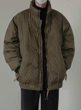 【美式复古】Ander Jurnal冬季飞行员外套男宽松防寒保暖棉服外套