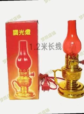 红色家用过年插电款带电池蜡烛拜拜财神灯长明佛灯佛前供地主爷