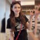 印花设计感百搭小众修身 2026新款 t恤女夏季 复古正肩短袖 上衣 美式