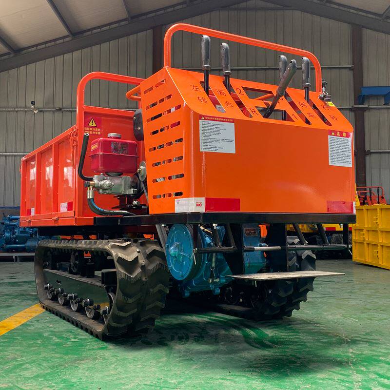 履带式运输车1.5吨履带装卸车爬坡液压履带搬运车柴油电启动