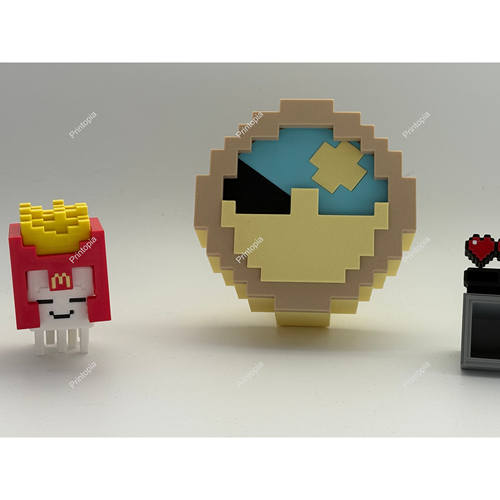 MC 我的世界 时钟 高还原 24小时制 可正常显示黑夜白天 3d打印