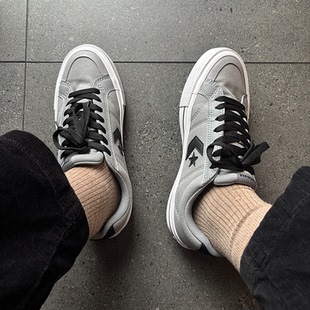 舒适轻盈 Casual 低帮 板鞋 灰黑色 Converse 男女同款 Sport