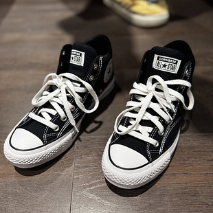 All Taylor Star Malden 黑白 Converse 复古耐磨中帮帆布鞋 Chuck