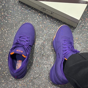 Nike Book 1 EP “Sunset”舒适 防滑耐磨低帮篮球鞋男女同款紫色