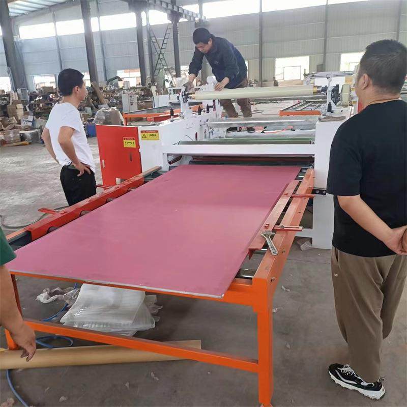 全自动密度板贴纸机 石膏板涂胶贴面机 木饰面保护膜木纹纸平贴机,五金/工具,机床,淘宝优惠券,粉丝福利购,淘宝优惠卷