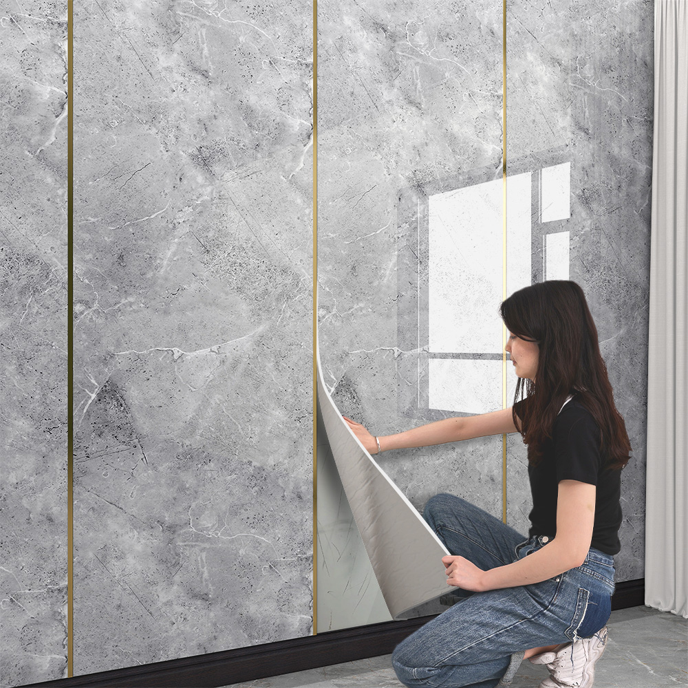 铝塑板自粘墙贴防水防潮墙壁贴纸