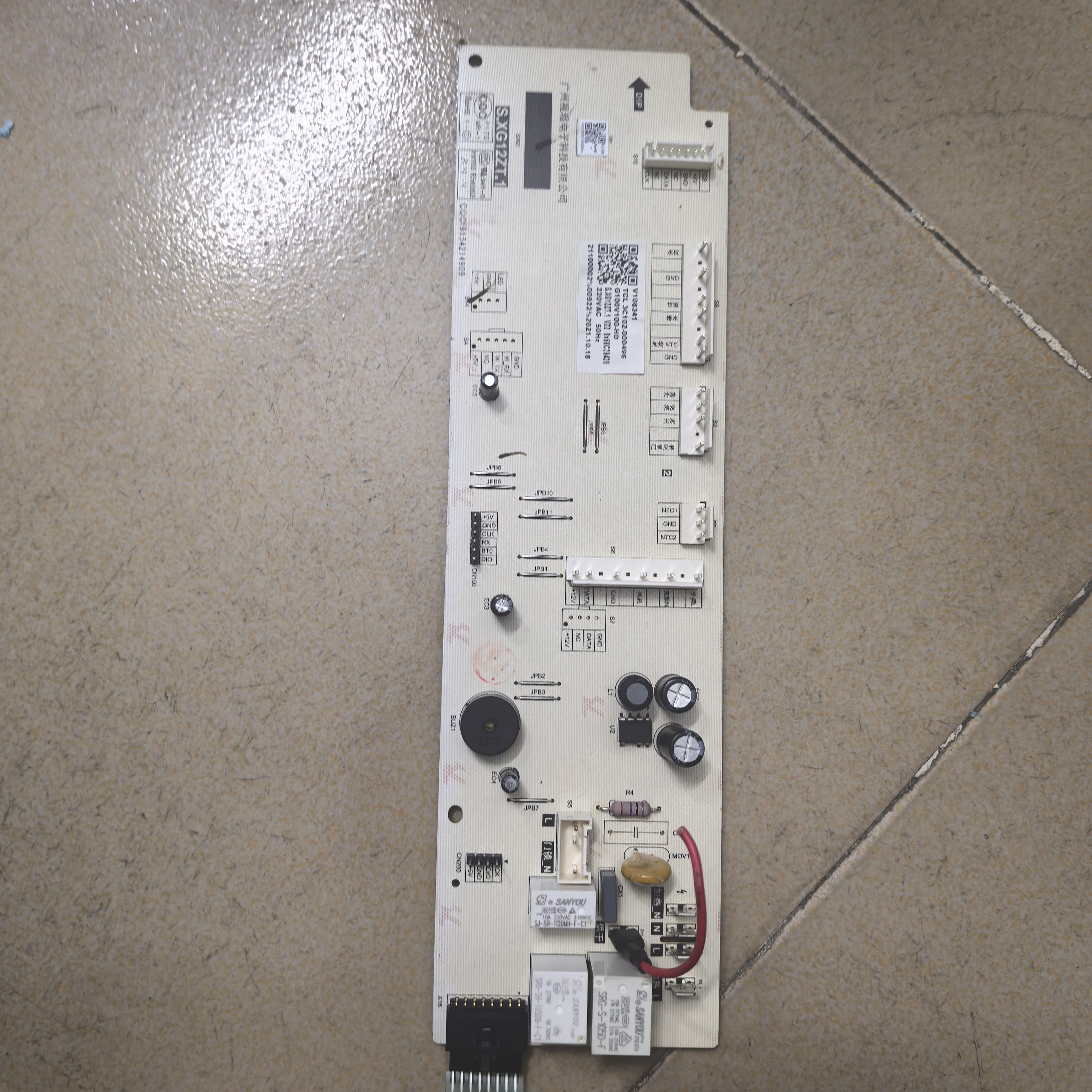 适用于TCL滚桶洗衣机电脑版G100V100-D线路主板3C102-000497配件