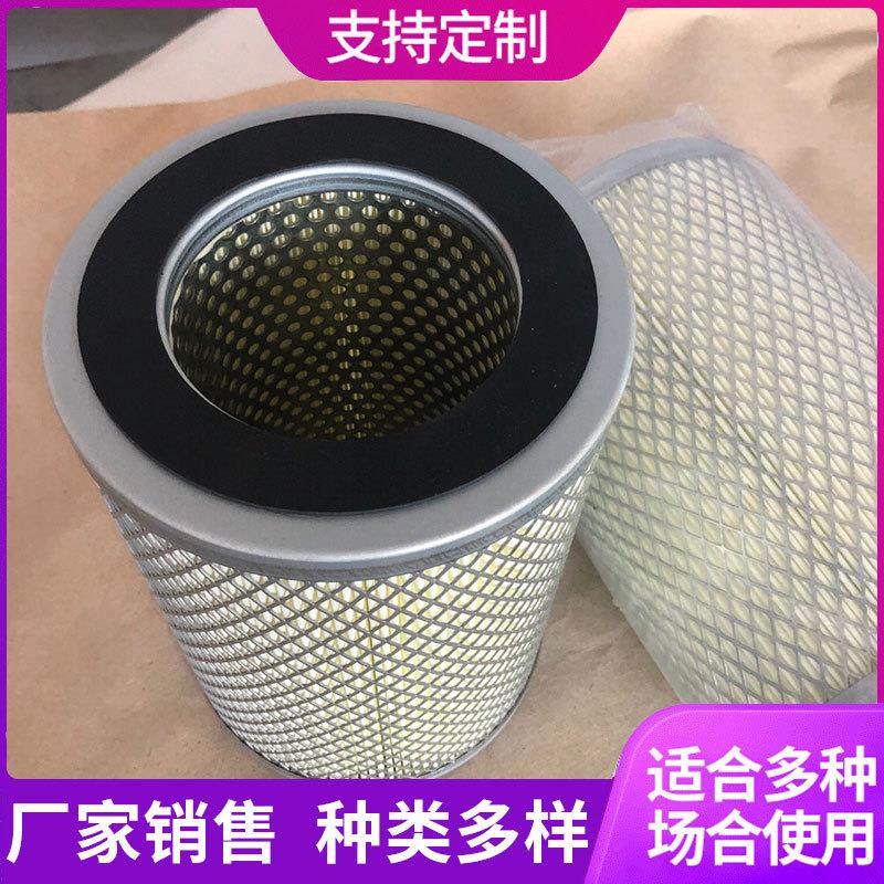 定制螺杆无纺布滤筒厂家定做聚酯纤维滤纸粉尘过滤工业除尘滤芯