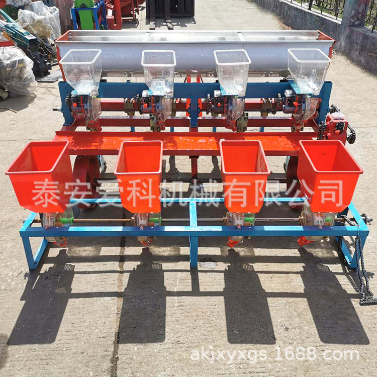 夏花生播种机免耕花生点播机农用玉米大豆种植机农用大豆种植机