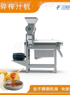 厂家型供应大皇榨冠梨破碎汁FVW机蔬果粉碎压榨机不锈钢梨汁梨膏