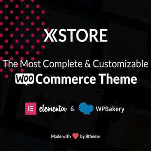 XStore 9.5.4 高级多功能自定义 WooCommerce 主题模板官方激活版