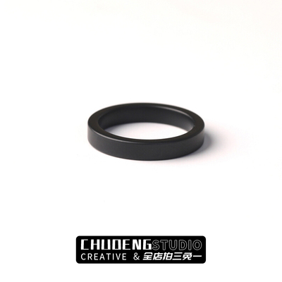 钛钢戒指男小众设计女高级感