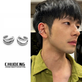 艺术生耳夹无耳洞男女轻奢小众设计高级感简约耳骨夹耳饰2026新款