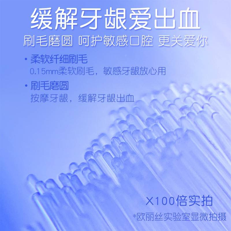 原丽丝动电头牙专适用牙刷刷1【舒刷型4支81393欧】G9/G0装通用装