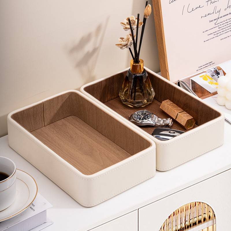 轻奢理高感用户玄关杂钥匙盒家茶客收级厅置几架物19681桌面物入