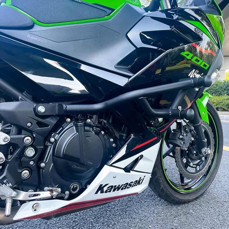 适用川崎ninja400竞技护杠保险杠忍者400竞技杠防摔杠防摔杠保护.