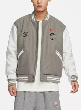 Nike/耐克正品春季男士拼接休闲运动长袖夹克外套FZ6372-029