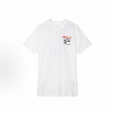 Nike/耐克 美式复古运动字母休闲舒适短袖T恤男款白色 FQ3765-100