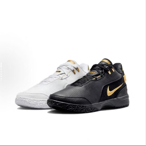 NIKE/耐克 Lebron NXXT Gen 詹姆斯低帮黑白金篮球鞋FJ1567-103