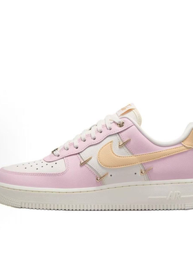 NIKE/耐克 Air Force 1  LOW 舒适百搭  低帮粉白空军 IB2574-600
