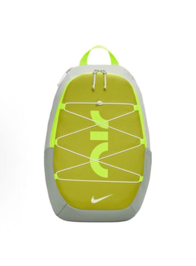 NIKE/耐克 松紧绳设计拉链开合荧光绿 书包背包双肩包 DV6246-020