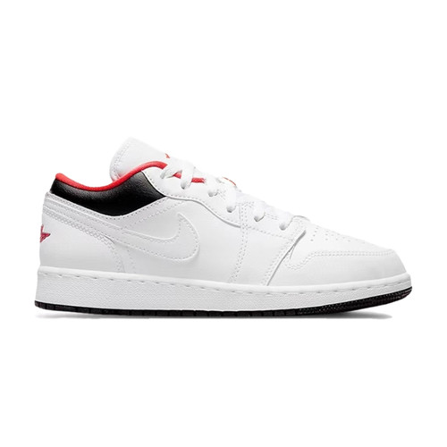 NIKE/耐克Air Jordan 1 Low 白红 低帮 复古篮球鞋 553560-160