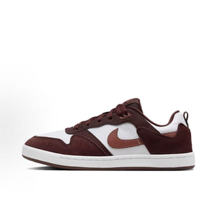 NIKE耐克 SB ALLEYOOP 防滑薄底低帮红白板鞋  CQ0369-601