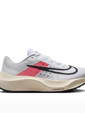 Nike Zoom Fly 5 潮流舒适百搭 低帮跑步鞋 男款 白色 FD6562-100