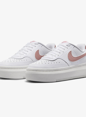 Nike Court Vision 厚底增高运动休闲板鞋女百搭小白鞋DZ5394-102