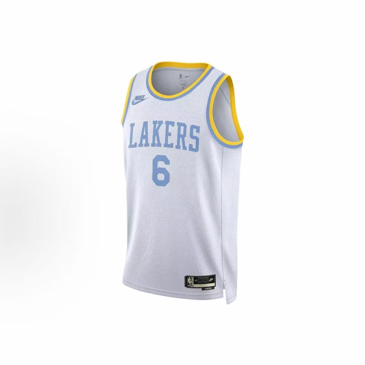 NIKE/耐克 NBA 速干无袖球衣 SW球迷版 湖人队詹姆斯 DO9448-101