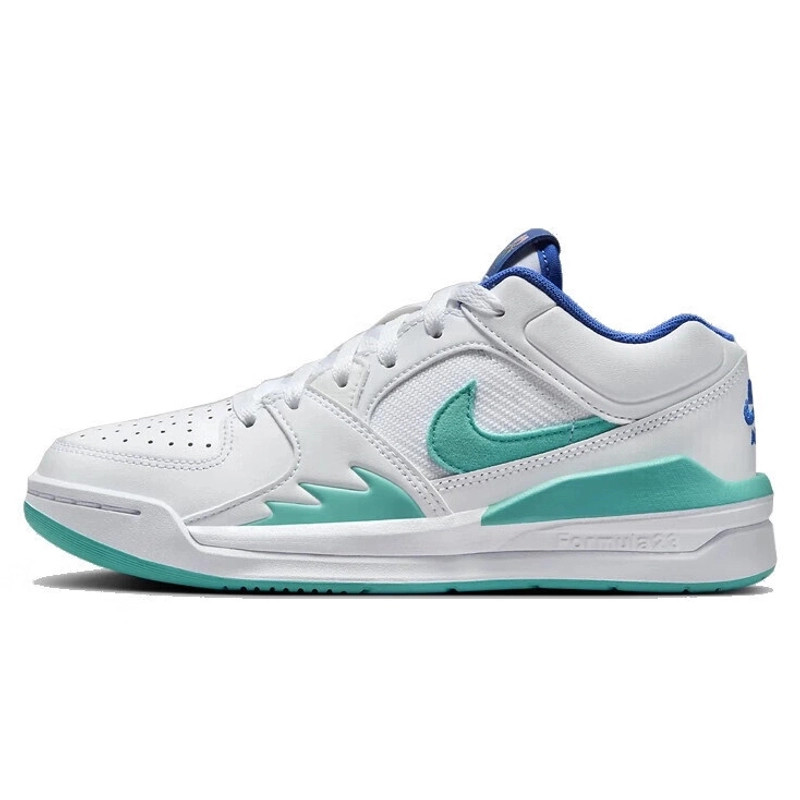 耐克NIKE女鞋JORDAN STADIUM 90篮球鞋休闲运动鞋白绿HJ3515-100