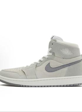 耐克 Jordan Air  潮流 高帮 复古篮球鞋 男款 灰色DV1307-101