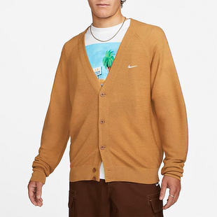 新款 正品 耐克 DQ6307 休闲运动针织开衫 外套 男女同款 Nike