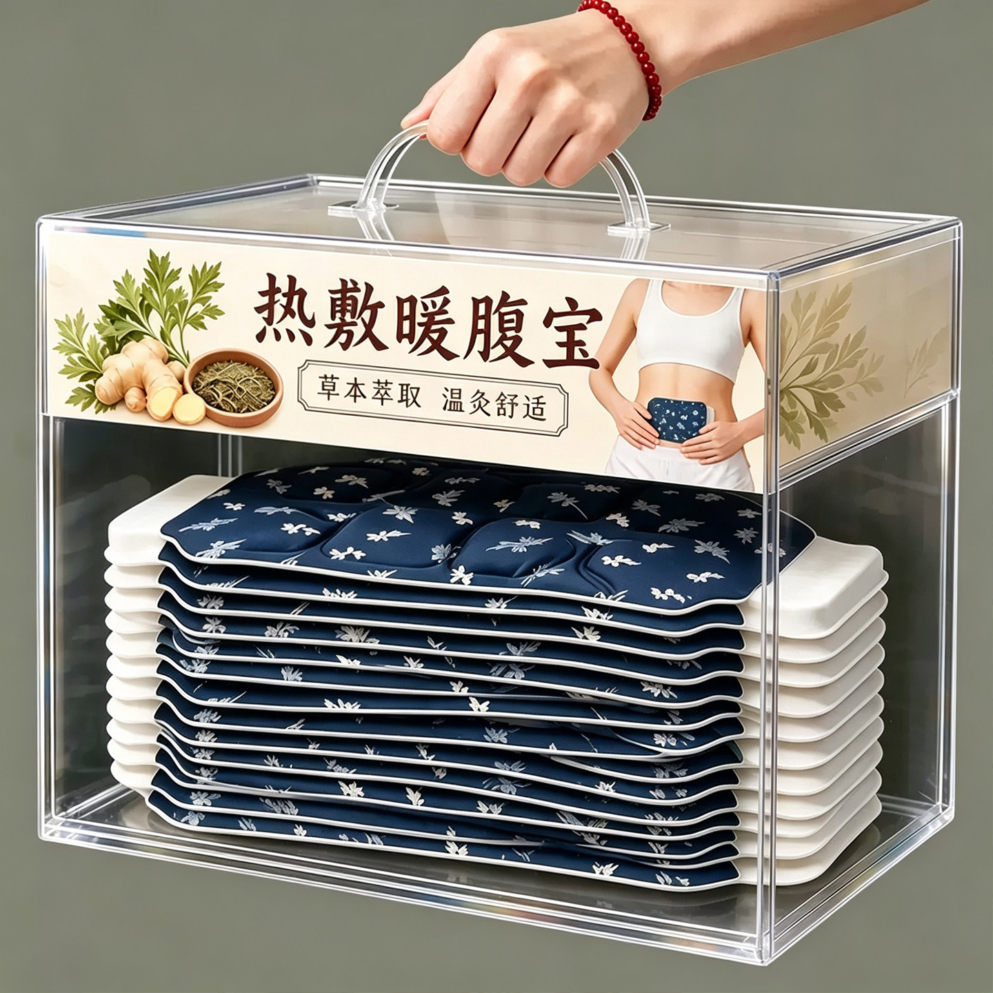 热敷护腰贴暖腰带暖宝宝贴自发热宫暖贴腰腹热贴暖腹宝保暖暖身贴