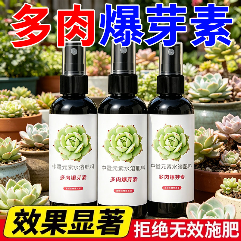 多肉肥料专用营养液增色增肥爆芽