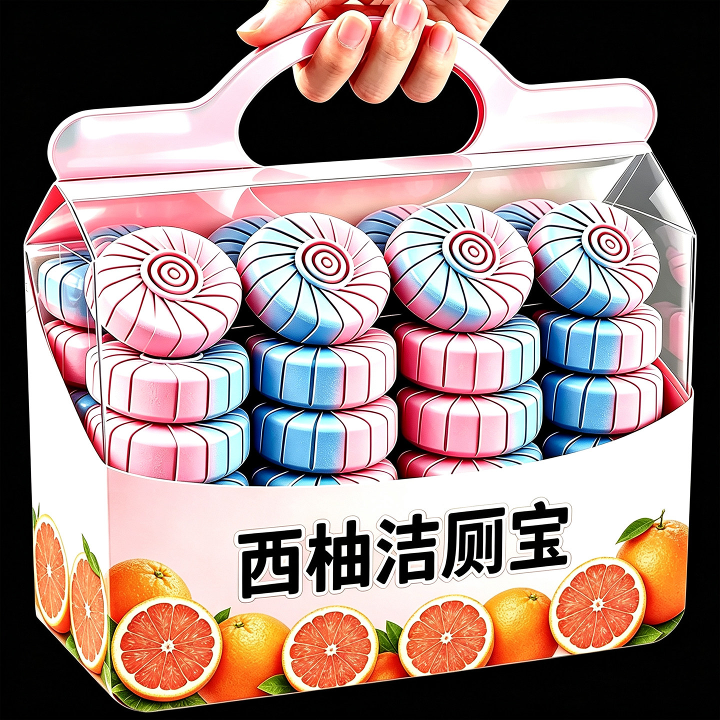 40袋马桶洁厕宝清洁去污除臭块
