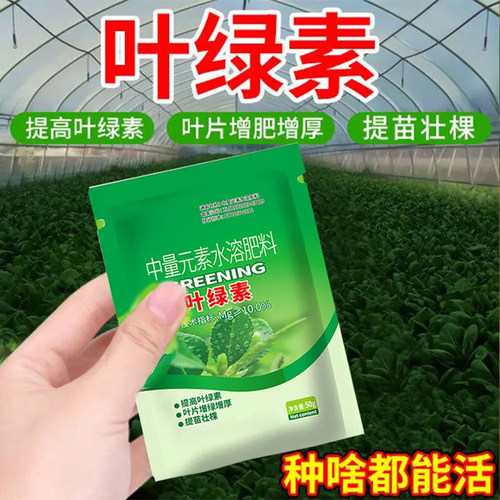 叶绿素氨基酸水溶肥花卉果叶面肥