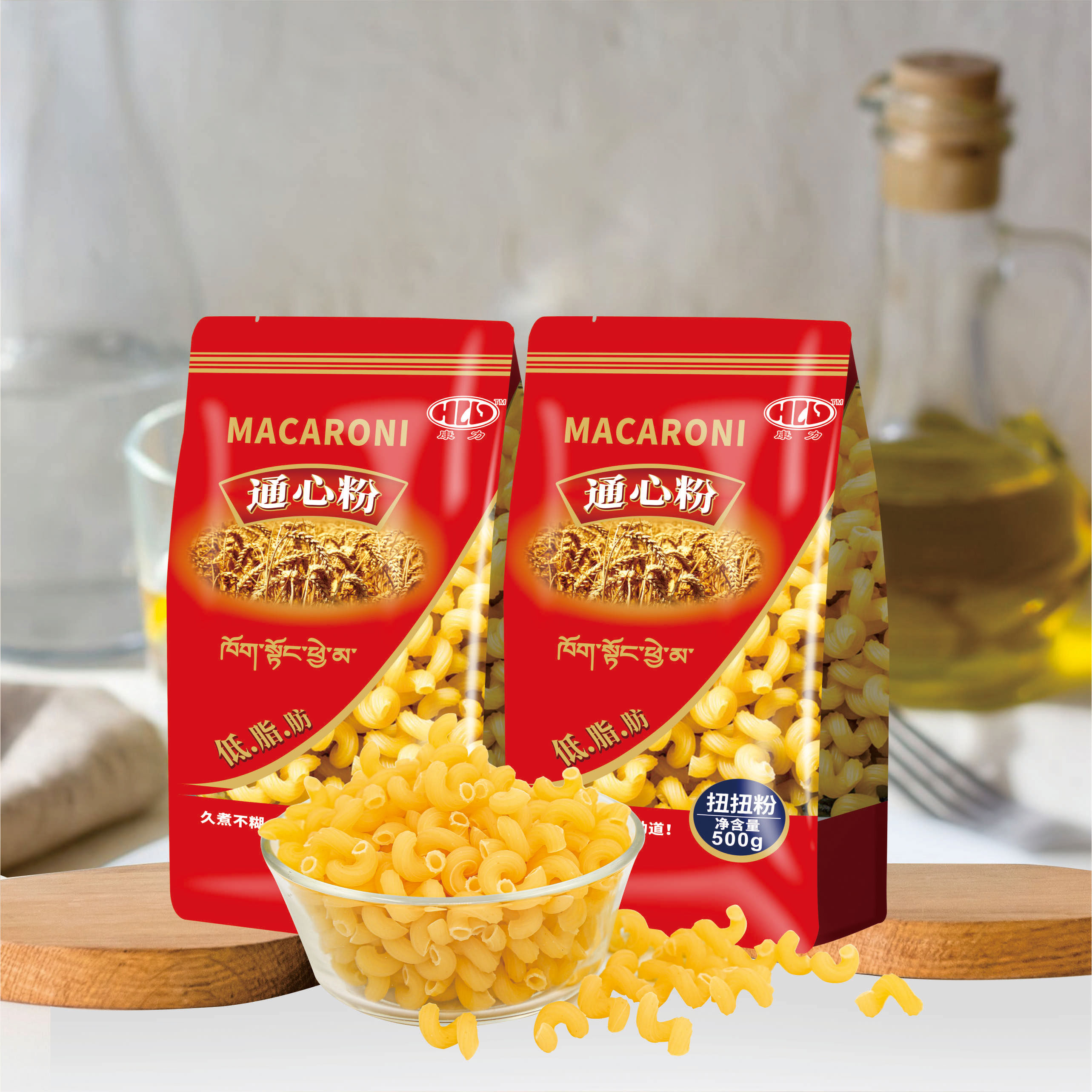 来一顿意大利面螺旋扭扭贝壳通心粉低脂肪商用家用速食代餐早餐面