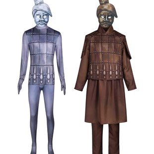 秦始皇陵cos服角色扮演三体黑暗森林cosplay舞台表演服兵马俑