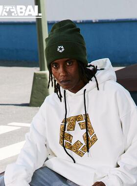 【清仓福利】TRIBAL 金属雕花TSTAR连帽卫衣美式街头潮牌街舞滑板