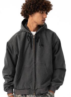 【清仓福利】TRIBAL 金属TSTAR徽章复古珠帆布水洗newvintage夹克