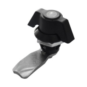 怡合达XAS63/XAS72蝶形圆柱锁 50系列一字锁芯/工业框体配件XAS69